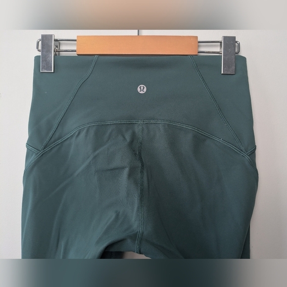 Lululemon Train Times Pant 25" Legging Color Blue Charcoal Size 6 W5BJOS - Picture 10 of 16